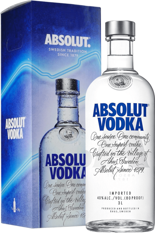 Absolut 3l 40% Absolut 3l 40%