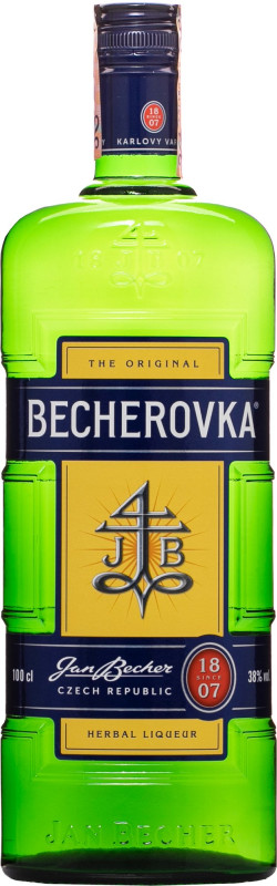 Becherovka 1l 38% (èistá f¾aša)