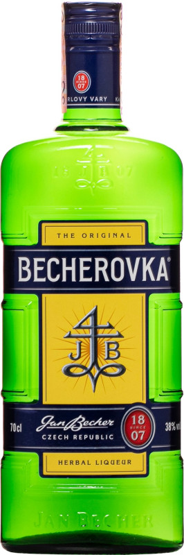 Becherovka 38% 0,7l (èistá f¾aša)