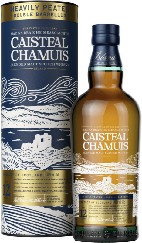 Caisteal Chamuis Blended Malt 12 roèná 46% 0,7l (darèekové balenie kazeta)