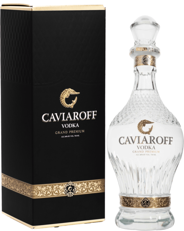 Caviaroff Vodka Grand Premium v kartóne 40% 0,7l Caviaroff Vodka Grand Premium v kartóne 40% 0,7l