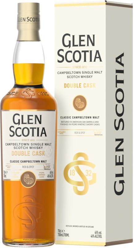 Glen Scotia Double Cask 46% 0,7l (darèekové balenie kazeta)