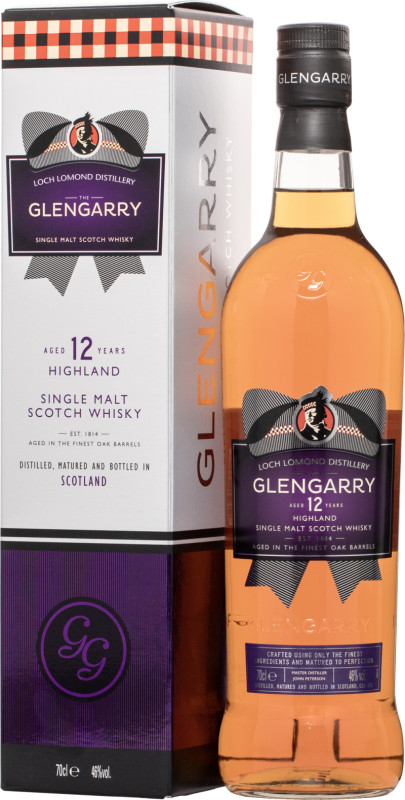 Glengarry 12 roèná 46% 0,7l (darèekové balenie kazeta)