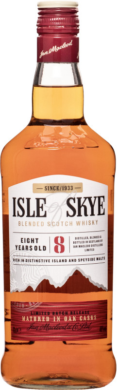 Isle of Skye 8 roèná 40% 0,7l (èistá f¾aša)