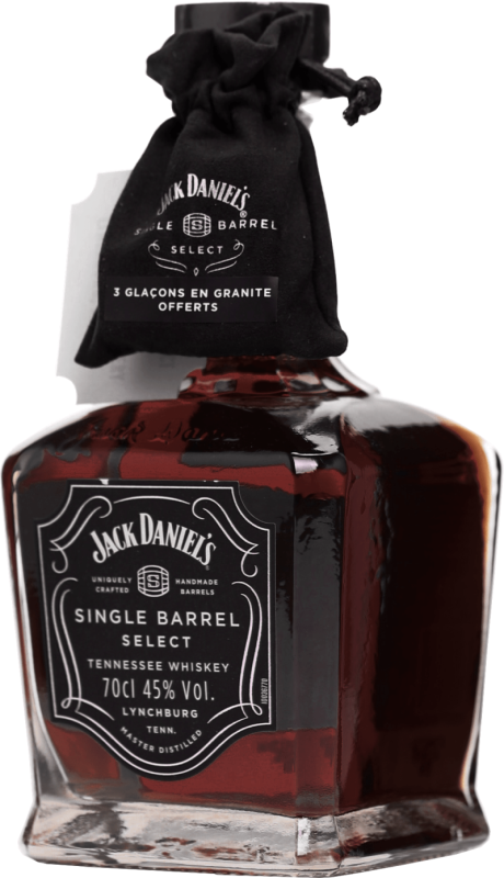 Jack Daniels Single Barrel + whisky kamene 45% 0,7l (èistá f¾aša)