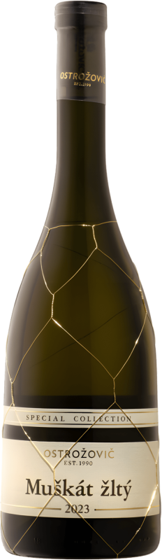 J&J Ostrožovič Special Collection Muškát žltý 12,5% 0,75l J&J Ostrožovič Special Collection Muškát žltý 12,5% 0,75l