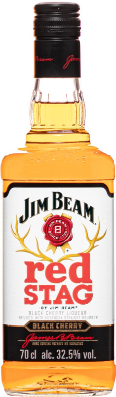 Jim Beam Red Stag 32,5% 0,7l (èistá f¾aša)