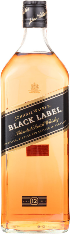 Johnnie Walker Black Label 12 roèná 3l 40% (èistá f¾aša)