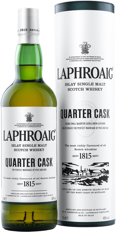 Laphroaig Quarter Cask 48% 0,7l (darèekové balenie kazeta)