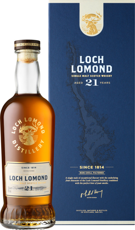 Loch Lomond 21 roèná 46% 0,7l (darèekové balenie kazeta)