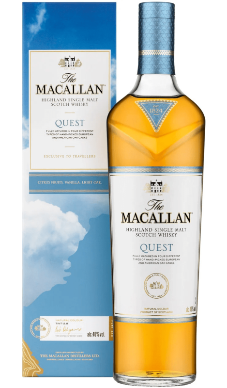Macallan Quest 1l 40% (darèekové balenie kazeta)