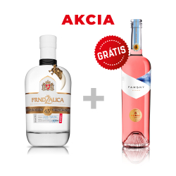 AKCIA Frndalica Surov 65%, 0.7 L + VNO FARSKY  DUNAJ 2019  ROS, GRTIS