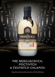 AKCIA Frndalica, 50%, 0.7 L + 2x Pohr Frndalica, zlat