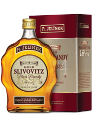 Rudolf Jel�nek Koscher Slivovica Zlat� 10 ro�n� 50% 0,7l