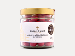 SLOWLANDIA � Lieskovce v bielej �okol�de s malinami 100 - 620 g