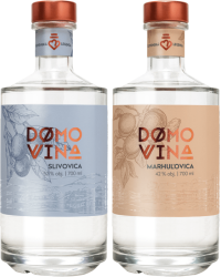 Set Domovina Marhu�ovica + Slivovica (set 2 x 0.7 l)