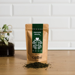 Wilfred zelen sypan aj Japonsk Sencha, 100 g