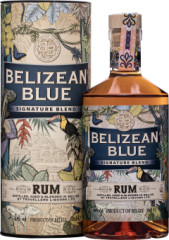 Belizean Blue Signature Blend 40% 0,7l (darèekové balenie kazeta)
