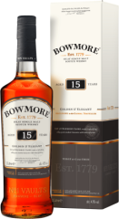 Bowmore 15 ron Golden & Elegant 1l 43%