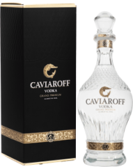 Caviaroff Vodka Grand Premium 40% 0,7l (darekov balenie kazeta)