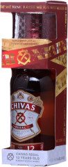 Chivas Regal 12 ron + 1 pohr 40% 0,7l (darekov balenie 1 pohr)