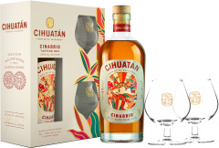 Cihuatn Cinabrio 12 ron + 2 pohre 40% 0,7l (darekov balenie 2 pohre)