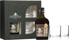 Diplomtico Reserva Exclusiva + 2 pohre 40% 0,7l (darekov balenie 2 pohre)