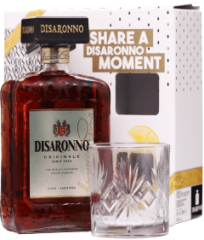 Disaronno + 2 pohre 28% 0,7l (darekov balenie 2 pohre)