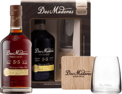 Dos Maderas PX 5+5 + pohr + podloka 40% 0,7l (darekov balenie kazeta)