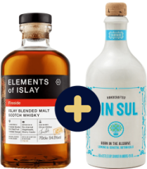 Elements of Islay Fireside + Gin Sul zadarmo (set 1 x 0.7 l, 1 x 0.5 l)