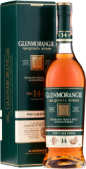 Glenmorangie Quinta Ruban 14 roèná 46% 0,7l (darèekové balenie kazeta)
