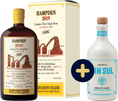 Habitation Velier Hampden 2019 LROK Ex-Sherry Cask + Gin Sul zadarmo (set 1 x 0.7 l, 1 x 0.5 l)