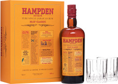 Hampden Estate HLCF Classic + 2 pohre 60% 0,7l (darekov balenie 2 pohre)