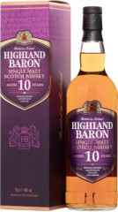 Highland Baron 10 ron Single Malt Whisky 40% 0,7l