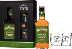 Jack Daniel's Apple + 2 pohre 35% 0,7l (darekov balenie 2 pohre)