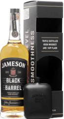 Jameson Black Barrel + ploskaka 40% 0,7l