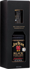 Jim Beam Black Extra Aged + pohr 43% 0,7l (darekov balenie 1 pohr)