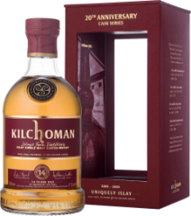 Kilchoman 20th Anniversary 14 ron Ex-Bourbon 51,2% 0,7l