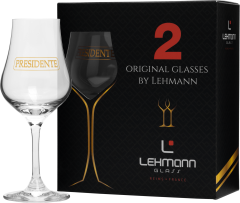 Lehmann dar�ekov� set 2 Presidente poh�rov 0,4l (dar�ekov� balenie kazeta)