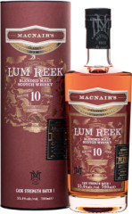 MacNair's Lum Reek 10 ron Cask Strength Batch 1 55,4% 0,7l