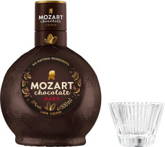 Mozart Chocolate Dark + Cupcake pohr 17% 0,5l (darekov balenie 1 pohr)