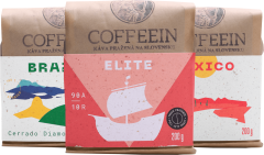 Ochutnaj Coffeein 3x 200g (set )