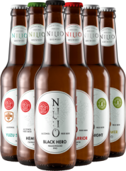Ochutnaj piv Nilio (set 1 x 0.33 l, 1 x 0.33 l, 1 x 0.33 l, 1 x 0.33 l, 1 x 0.33 l, 1 x 0.33 l)