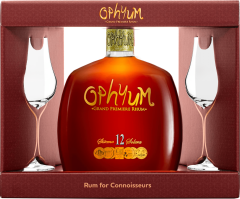 Ophyum Grand Premiere Rhum 12 + 2 pohre 40% 0,7l (darekov balenie 2 pohre)