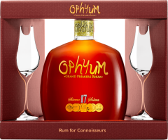 Ophyum Grand Premiere Rhum 17 + 2 pohre 40% 0,7l (darekov balenie 2 pohre)