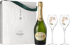 Perrier Jouet Grand Brut s 2 pohrmi 12,5% 0,75l (darekov balenie 2 pohre)