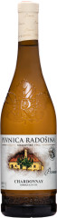 Pivnica Radošina Chardonnay Barrique Premium 2021 13,5% 0,75l (èistá f¾aša)