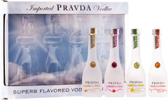 Pravda Vodka Mini Set 4 x 0,05l 37,5% 0,2l