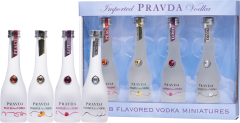 Pravda Vodka Mini Set 4 x 0,05l 37,5% 0,2l