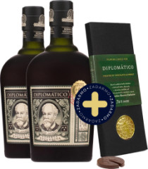 Set 2x Diplomtico Reserva Exclusiva + okolda zadarmo (set 2 x 0.7 l)